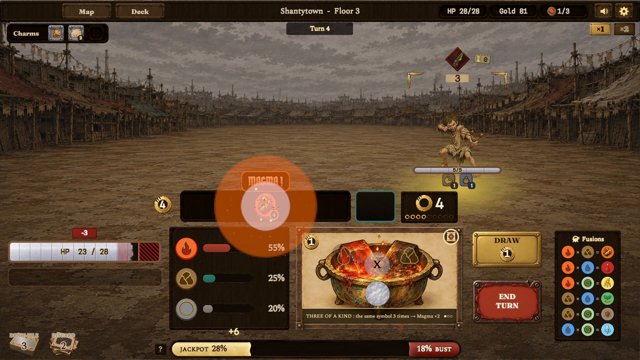 La Mage, fusion Magma / The Mage, Magma fusion